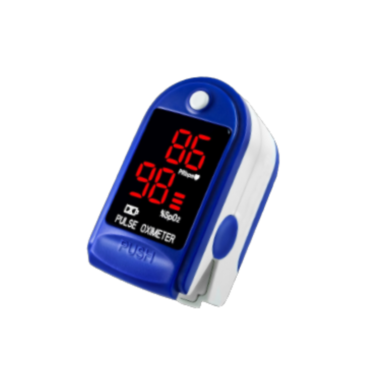 Blue Pulse Oximeter React Health